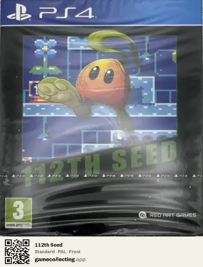 112th Seed PlayStation 4, PAL box front