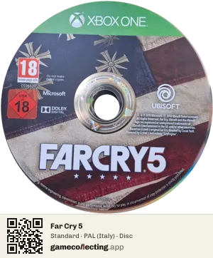 Far Cry 5 Xbox One, PAL disc