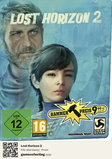 Lost Horizon 2 Computer, Germany box front