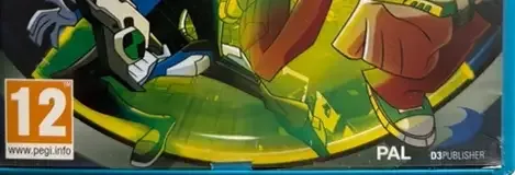 Ben 10: Omniverse, the PEGI square on its front