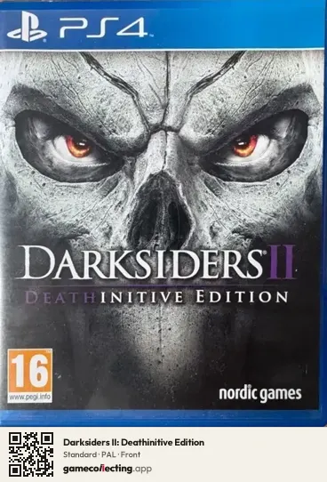 Darksiders II: Deathinitive Edition PlayStation 4, PAL box front