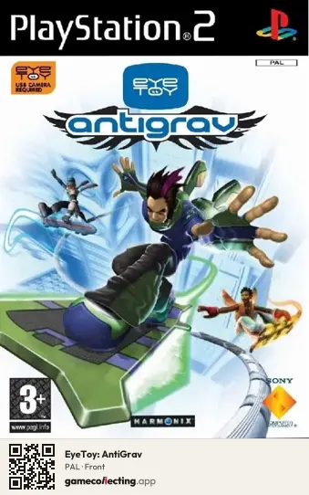 EyeToy: AntiGrav PlayStation 2, PAL box front