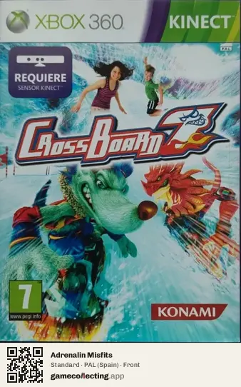 Adrenalin Misfits Xbox 360, Spain box front