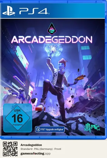 Arcadegeddon PlayStation 4, Germany box front