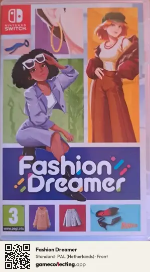 Fashion Dreamer Nintendo Switch, Netherlands box front