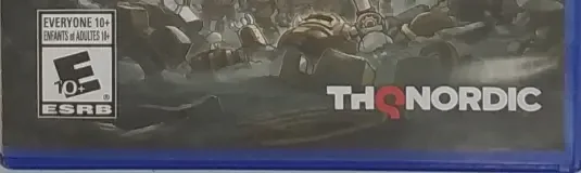 Lock's Quest, the ESRB box on its front
