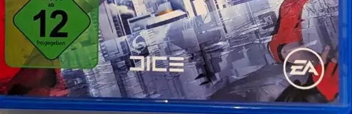 Mirror's Edge Catalyst, the USK square on its front