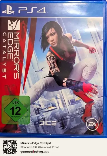 Mirror's Edge Catalyst PlayStation 4, Germany box front