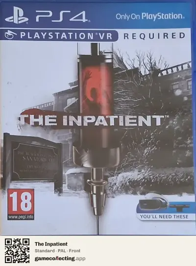 The Inpatient PlayStation 4, PAL box front