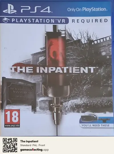 The Inpatient PlayStation 4, PAL box front