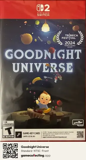 Goodnight Universe Nintendo Switch 2, NTSC box front