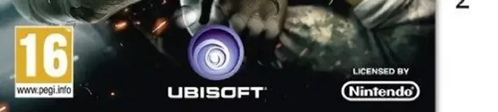 Tom Clancy's Splinter Cell 3D, the PEGI square on its front