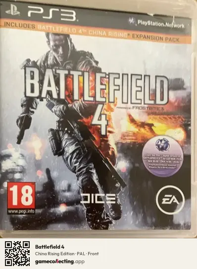 Battlefield 4 PlayStation 3, PAL box front