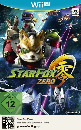 Star Fox Zero Nintendo Wii U, Germany box front