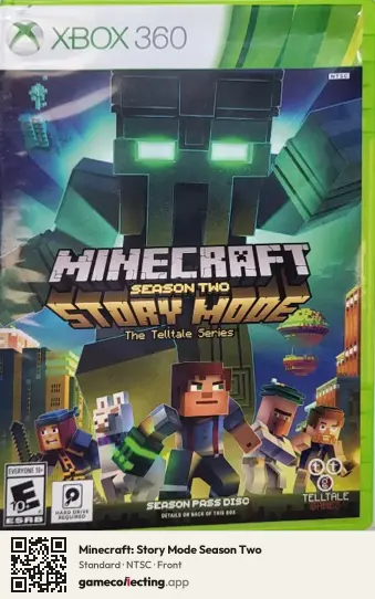 Minecraft: Story Mode Season Two Xbox 360, NTSC box front