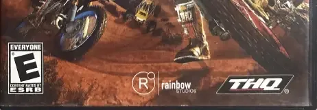 MX Unleashed, the ESRB box on its front