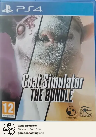 Goat Simulator PlayStation 4, PAL box front