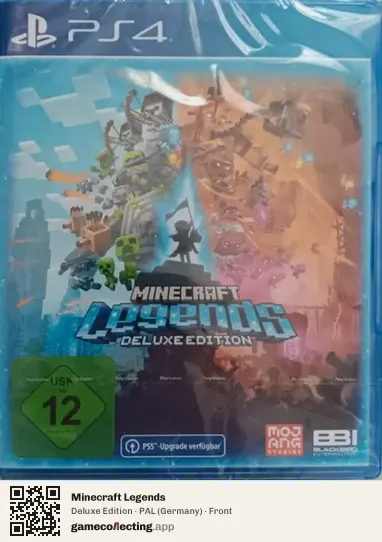 Minecraft Legends PlayStation 4, Germany box front