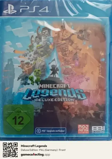 Minecraft Legends PlayStation 4, Germany box front