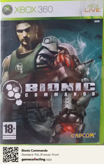 Bionic Commando Xbox 360, France box front