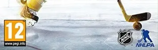 NHL 15, the PEGI square on its front