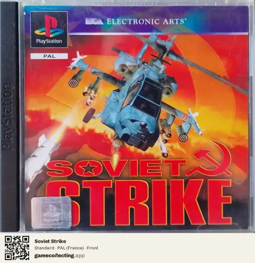 Soviet Strike PlayStation, France box front