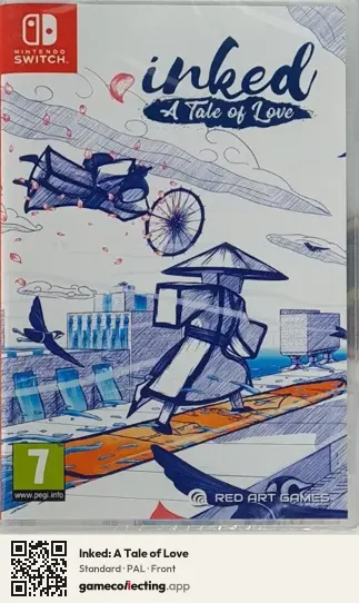 Inked: A Tale of Love Nintendo Switch, PAL box front