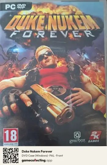 Duke Nukem Forever Computer, PAL box front