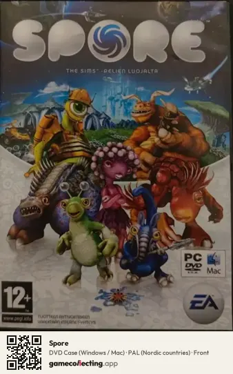 Spore Computer, Nordic countries box front