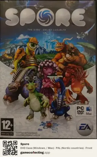 Spore Computer, Nordic countries box front