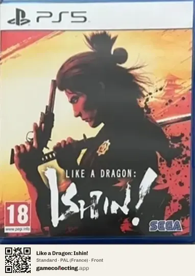 Like a Dragon: Ishin! PlayStation 5, France box front