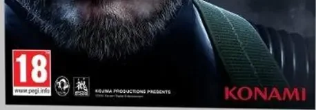 Metal Gear Solid V: Ground Zeroes, the PEGI square on its front