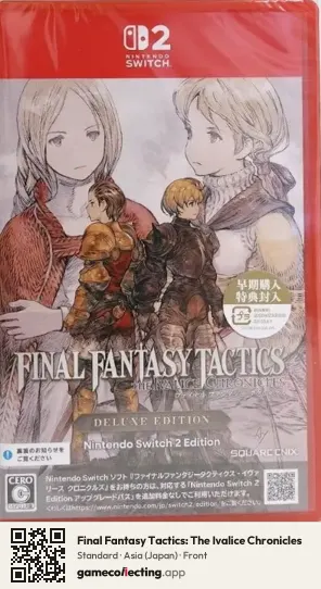 Final Fantasy Tactics: The Ivalice Chronicles Nintendo Switch 2, Asia box front