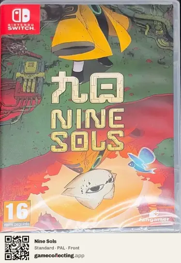 Nine Sols Nintendo Switch, PAL box front