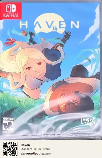Haven Nintendo Switch, NTSC box front