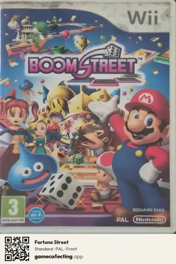 Fortune Street Nintendo Wii, PAL box front