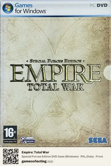 Empire: Total War Computer, Italy box front