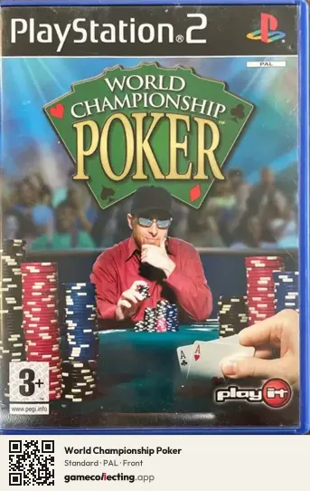 World Championship Poker PlayStation 2, PAL box front