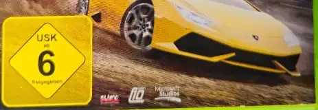 Forza Horizon 2, the USK square on its front