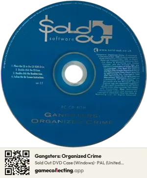 Gangsters: Organized Crime Computer, PAL disc