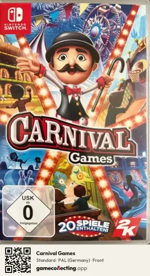 Carnival Games Nintendo Switch, Germany box front