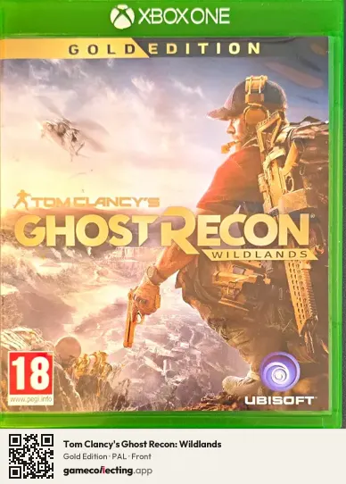 Tom Clancy's Ghost Recon: Wildlands Xbox One, PAL box front
