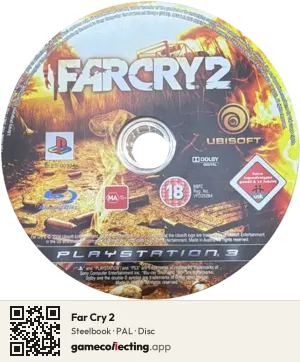 Far Cry 2 PlayStation 3, PAL disc