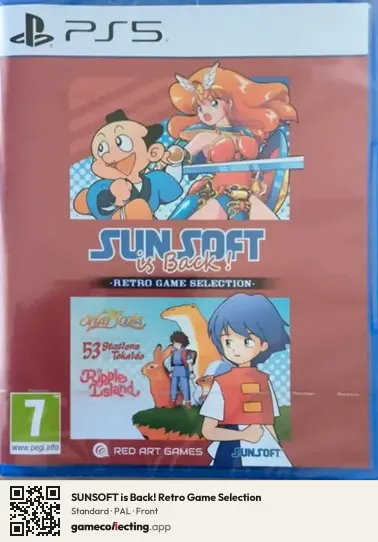 SUNSOFT is Back! Retro Game Selection PlayStation 5, PAL box front