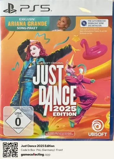 Just Dance 2025 Edition PlayStation 5, Germany box front