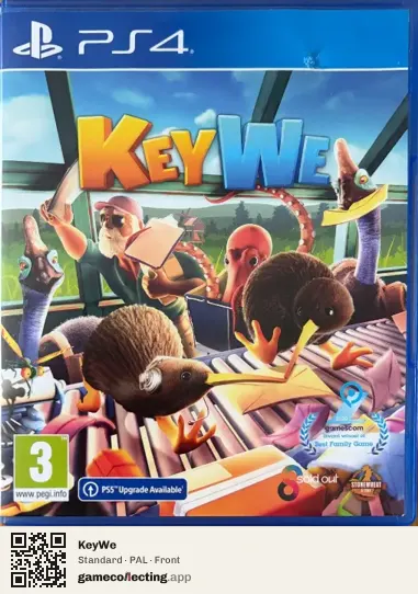 KeyWe PlayStation 4, PAL box front