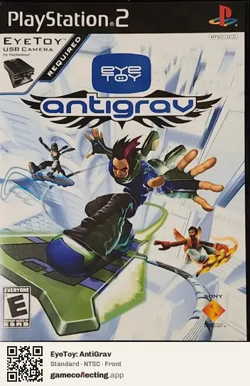 EyeToy: AntiGrav PlayStation 2, NTSC box front