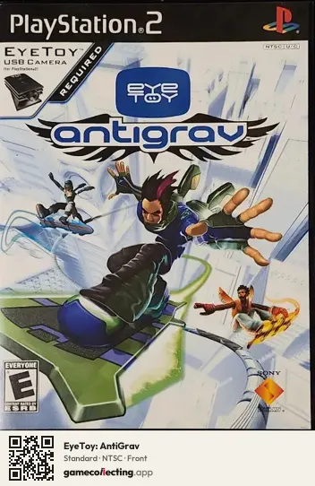 EyeToy: AntiGrav PlayStation 2, NTSC box front