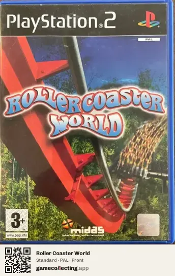 Roller Coaster World PlayStation 2, PAL box front