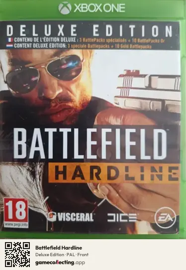 Battlefield Hardline Xbox One, PAL box front